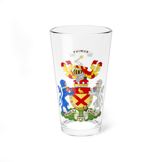 Coats of Arms of Clarence Bruce 3rd Baron Aberdare (Scotland) (Coat of Arms) Pint Glass 16oz