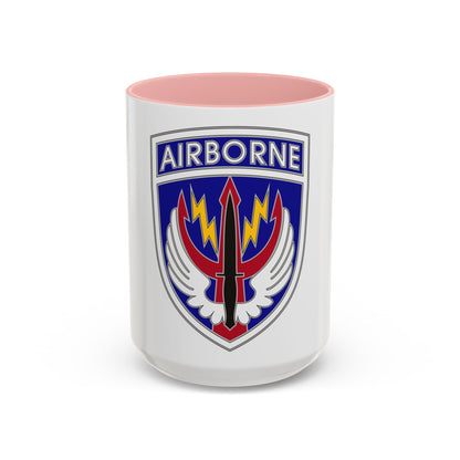 Special Operations Command Central (U.S. Army) Accent Coffee Mug