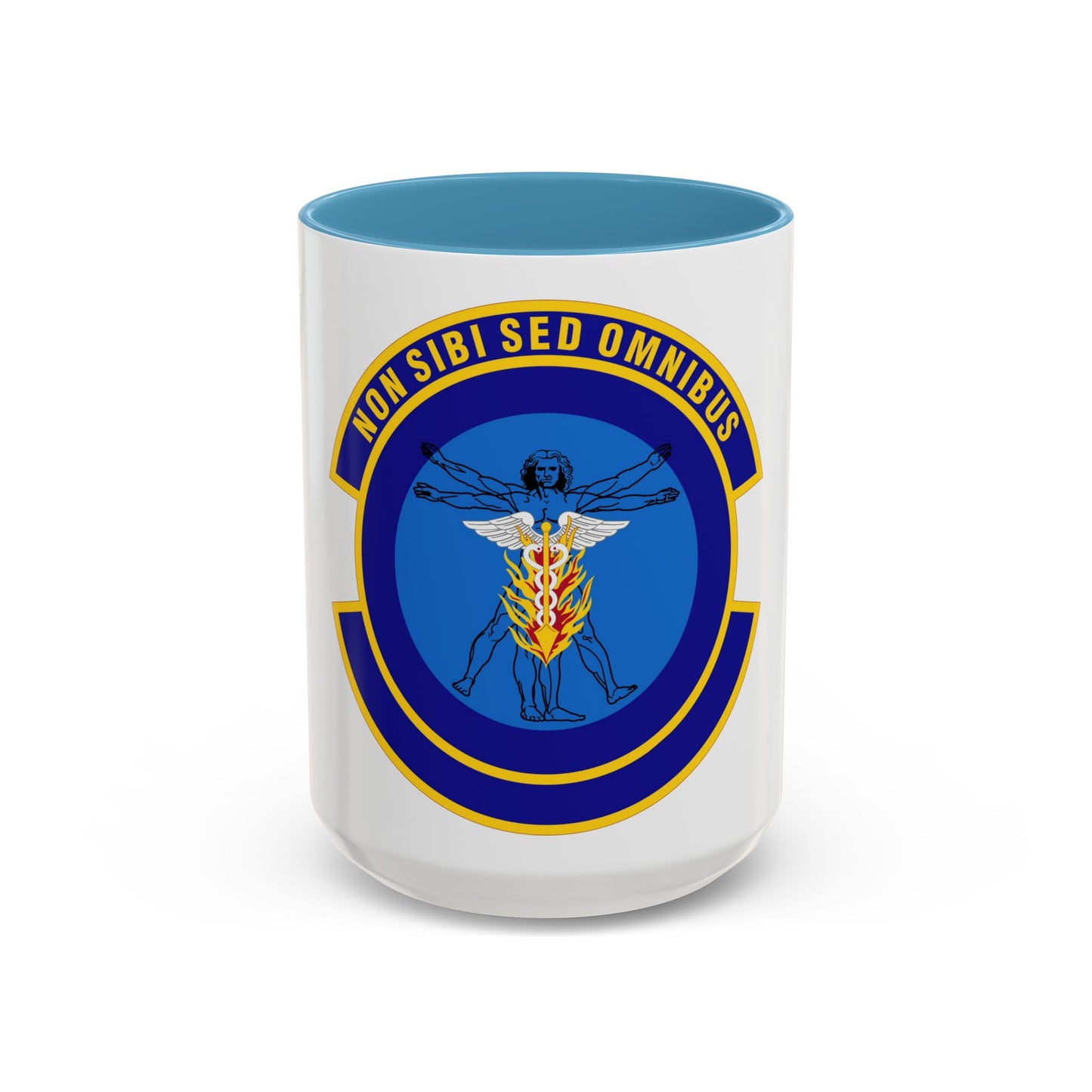 97 Operational Medical Readiness Squadron AETC (U.S. Air Force) Accent Coffee Mug