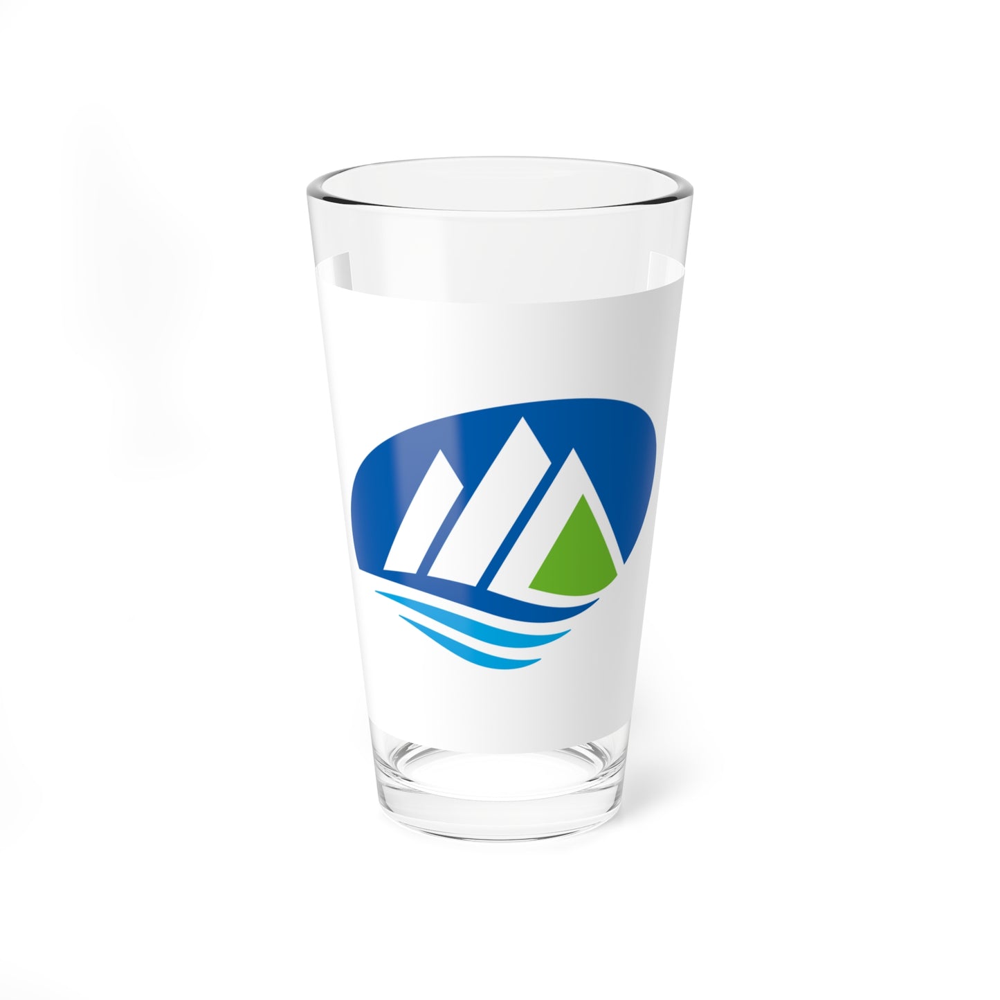 Flag of Hakusan Ishikawa (Japan) Pint Glass 16oz
