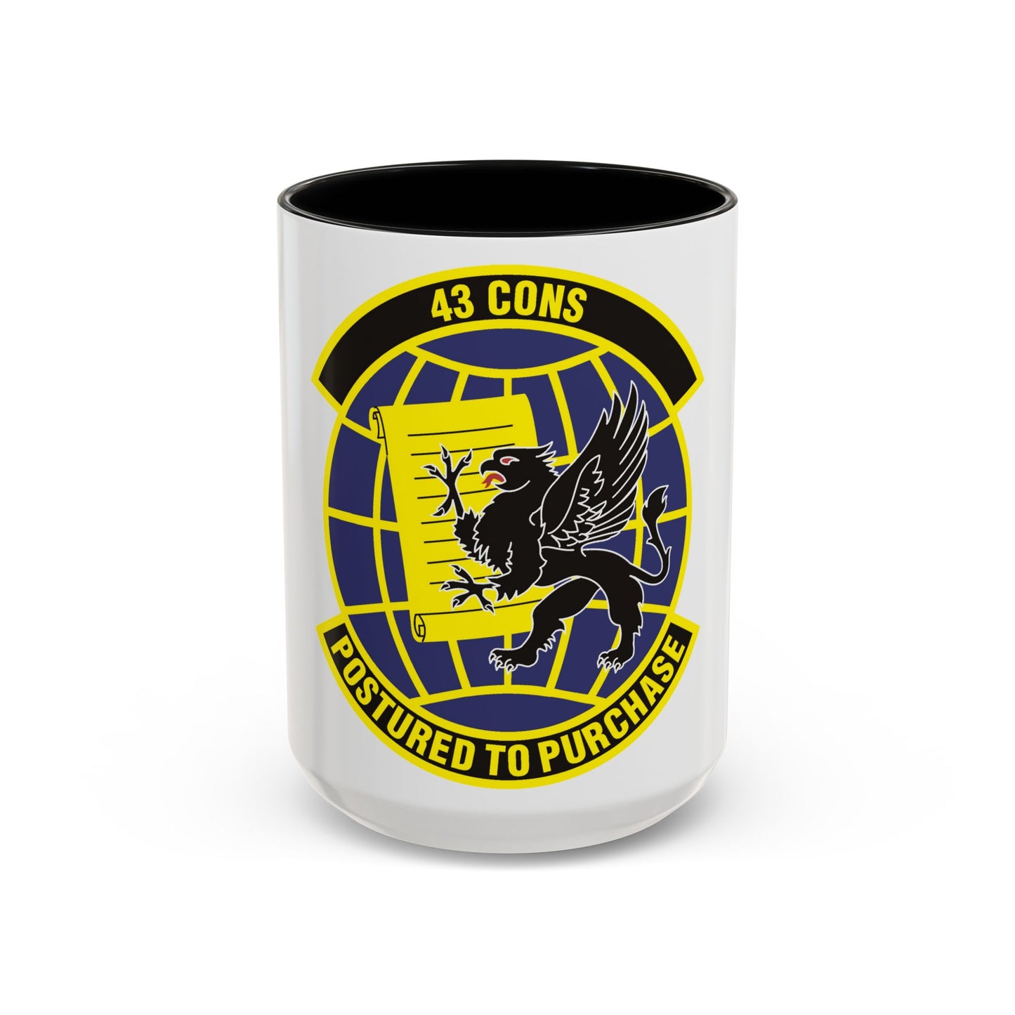 43d Contracting Squadron (U.S. Air Force) Accent Coffee Mug