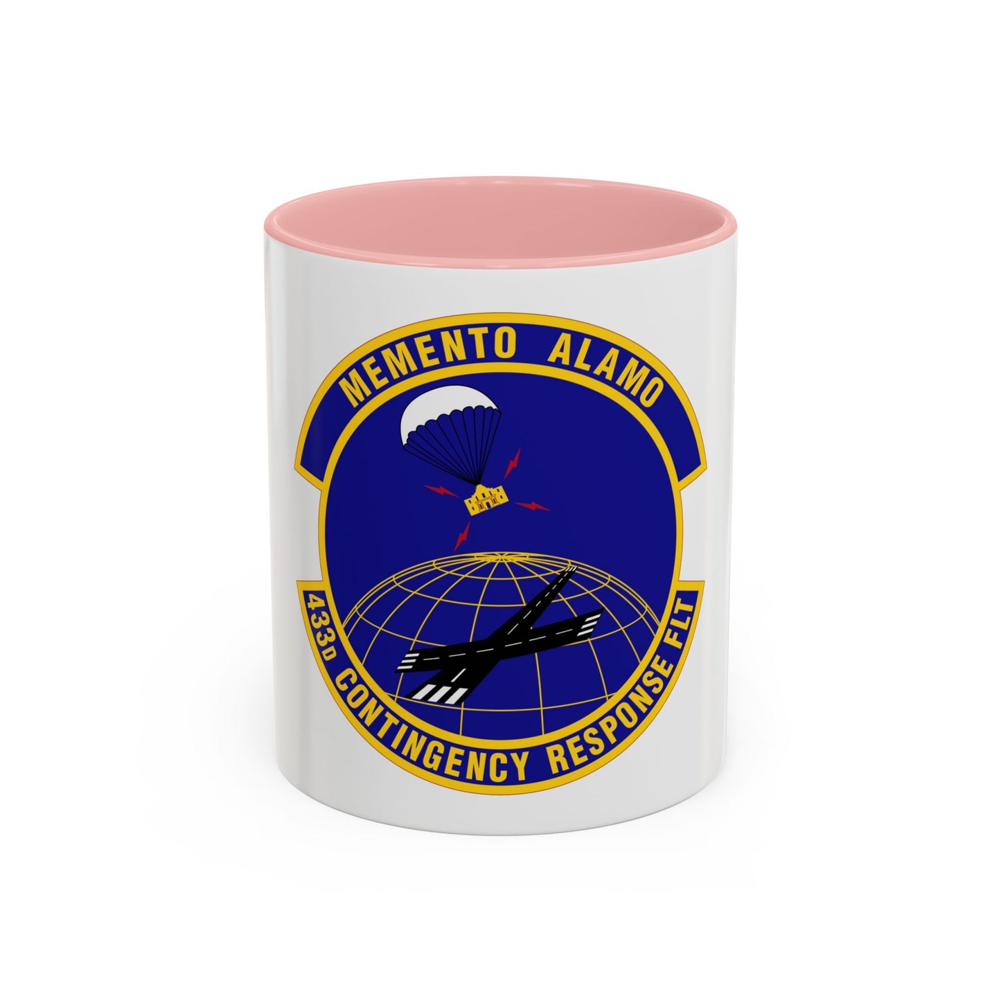 433 Contingency Response Flight AFRC (U.S. Air Force) Accent Coffee Mug