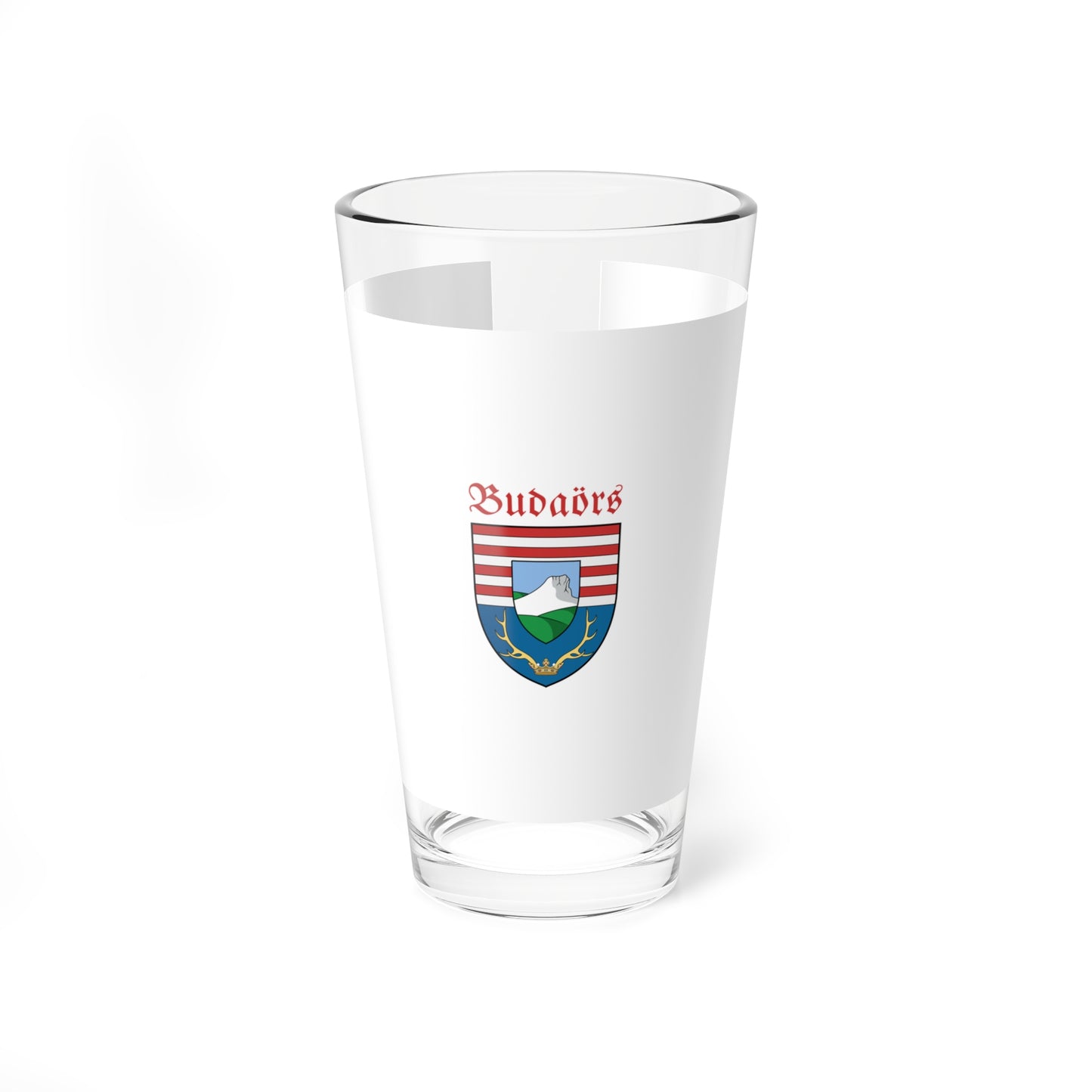 Flag of Budaors (Hungary) Pint Glass 16oz