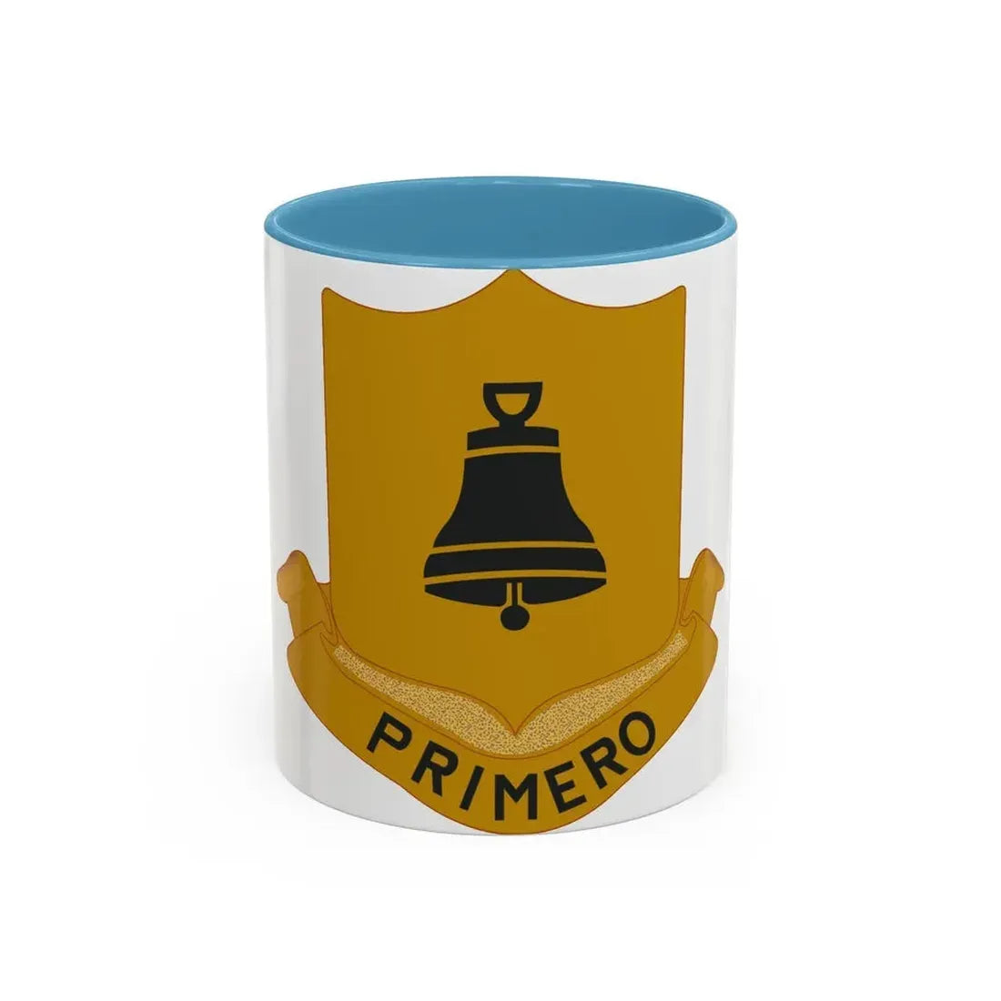 323 Cavalry Regiment (U.S. Army) Accent Coffee Mug 11oz Light Blue - Go Mug Yourself