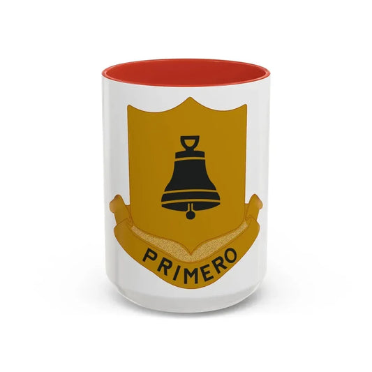323 Cavalry Regiment (U.S. Army) Accent Coffee Mug 15oz Red - Go Mug Yourself
