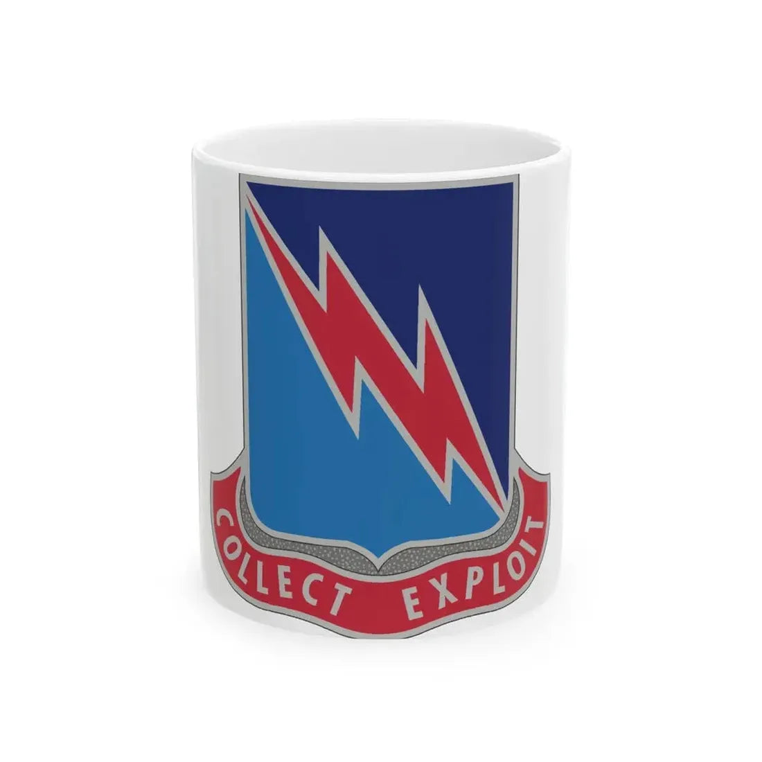 323 Military Intelligence Battalion (U.S. Army) White Coffee Mug 11oz - Go Mug Yourself