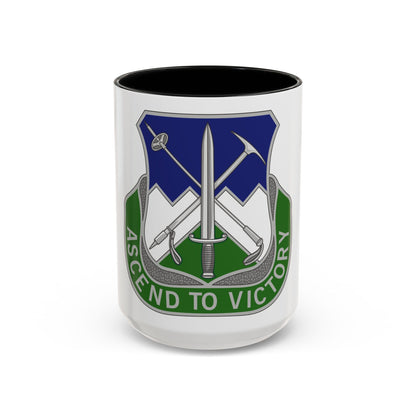 172nd Infantry Regiment (U.S. Army) Accent Coffee Mug