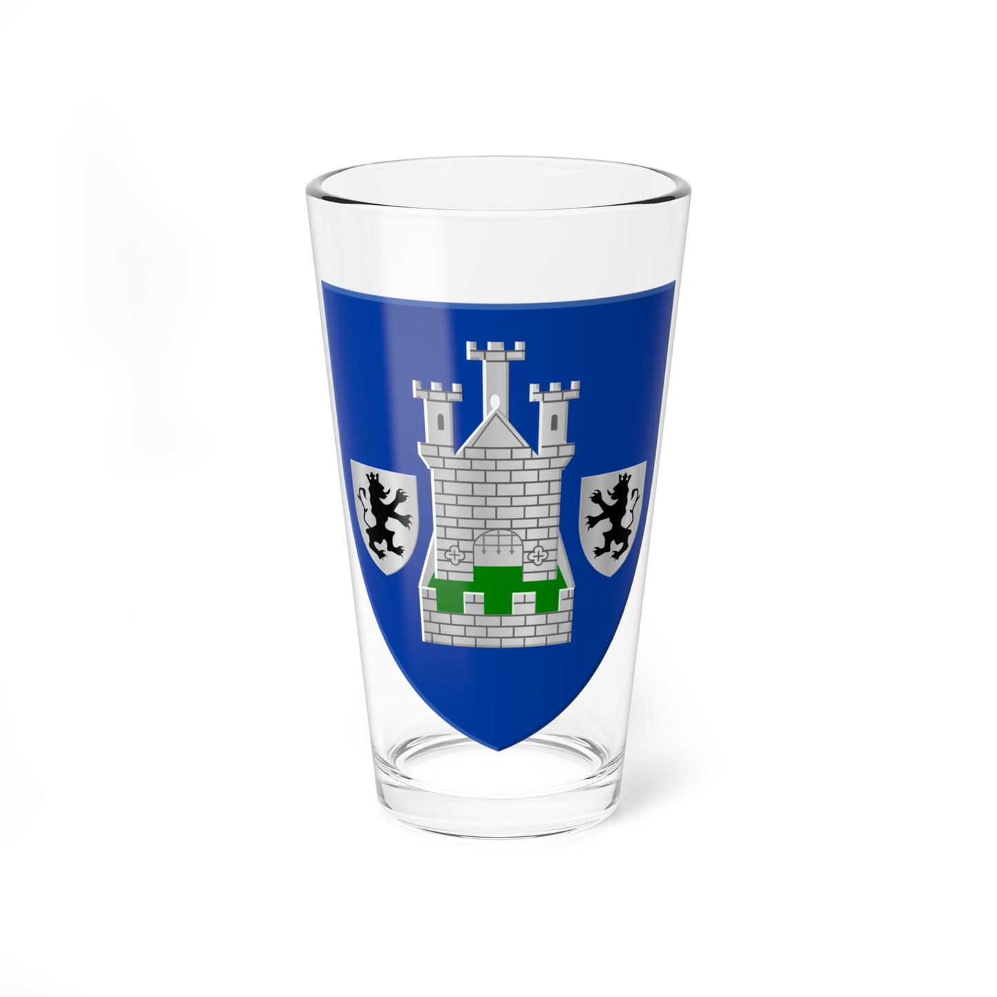 Thuin wapen (Belgium) (Coat of Arms) Pint Glass 16oz