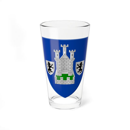 Thuin wapen (Belgium) (Coat of Arms) Pint Glass 16oz