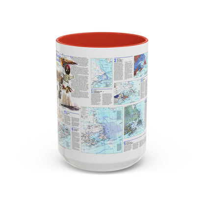 Canada - Atlantic 2 (1993) (Map) Accent Coffee Mug