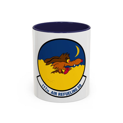 117 Air Refueling Squadron (U.S. Air Force) Accent Coffee Mug