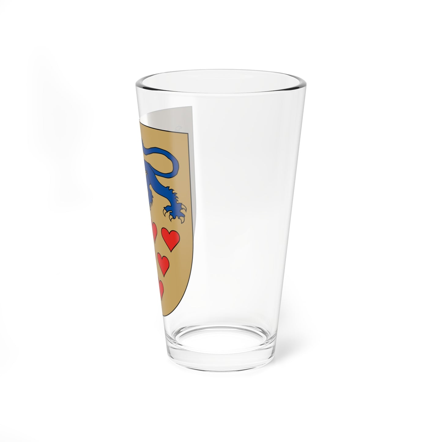 De Gothers våben (Denmark) (Coat of Arms) Pint Glass 16oz