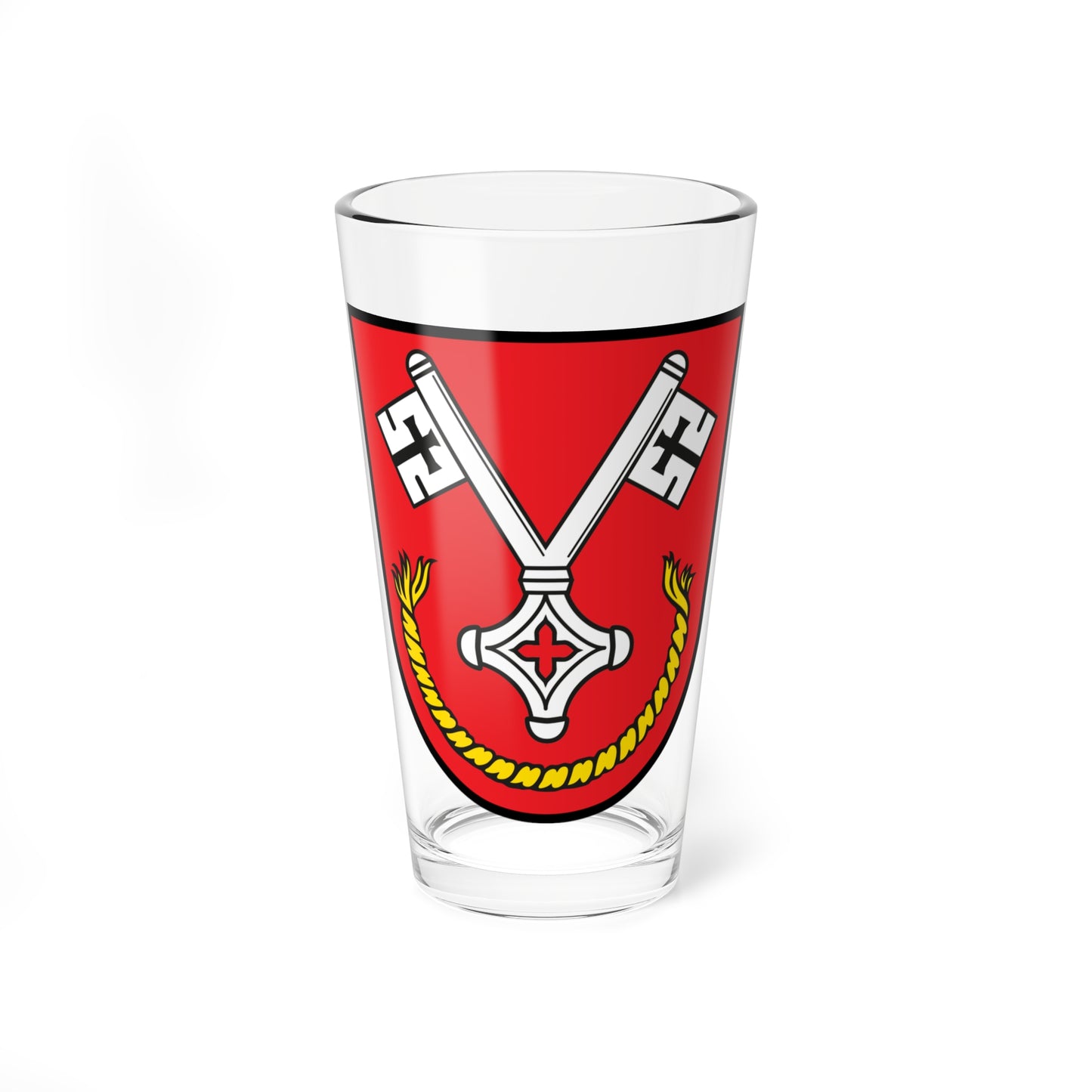 DEU Allershausen Bayern COA (Germany) (Coat of Arms) Pint Glass 16oz