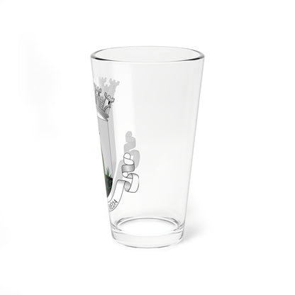 Crest of Mêda (Portugal) (Coat of Arms) Pint Glass 16oz