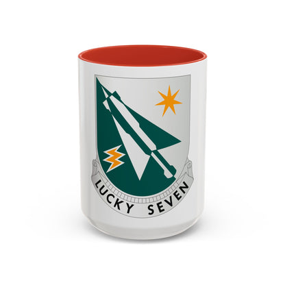 7 Aviation Battalion (U.S. Army) Accent Coffee Mug