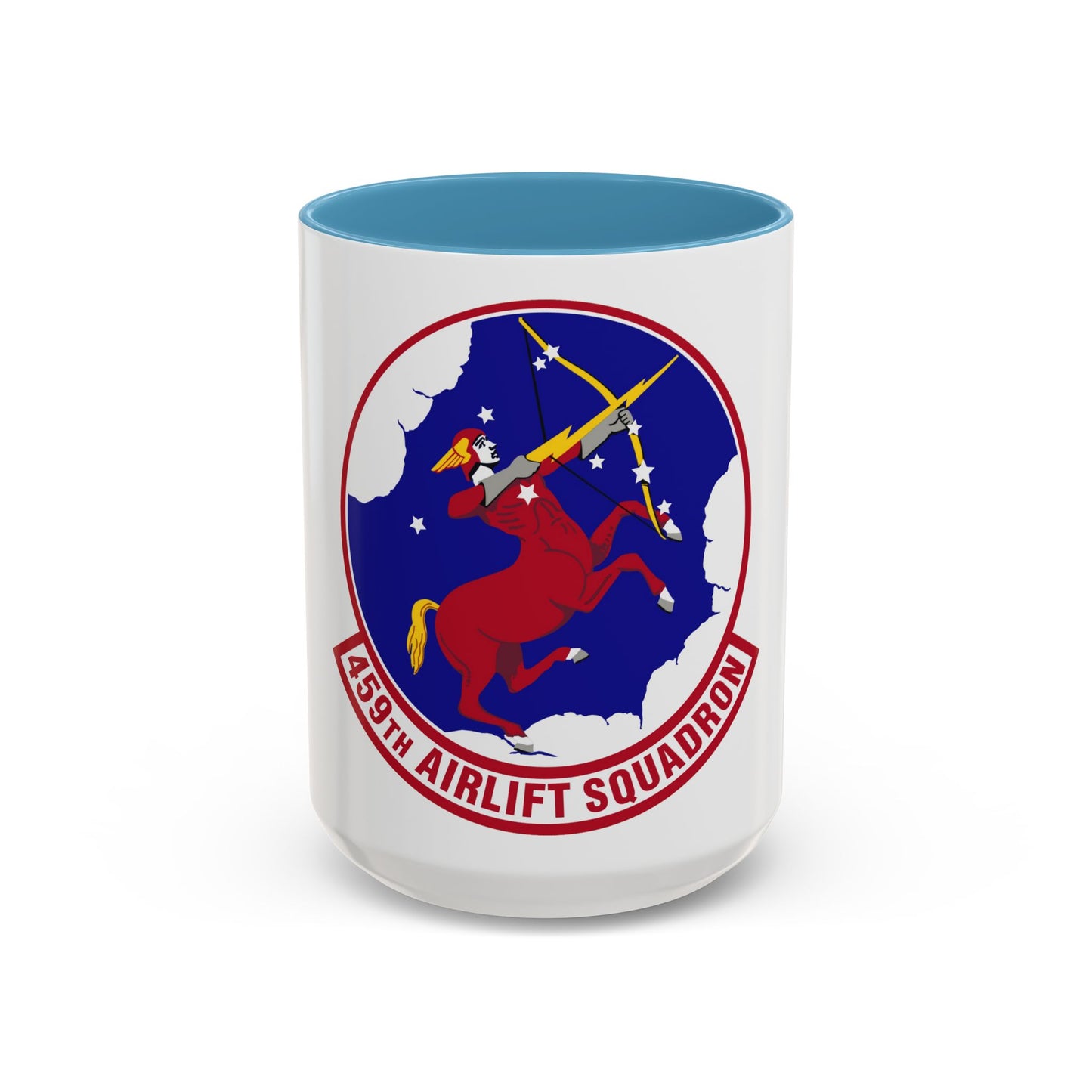459th Airlift Squadron (U.S. Air Force) Accent Coffee Mug