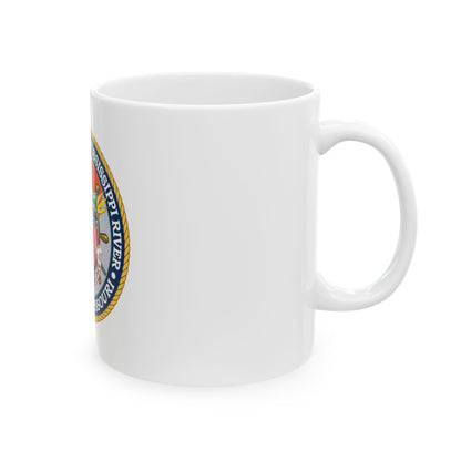 USCG Sector Upper Mississippi River (U.S. Coast Guard) White Coffee Mug