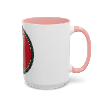 7 Infantry Division (U.S. Army) Accent Coffee Mug