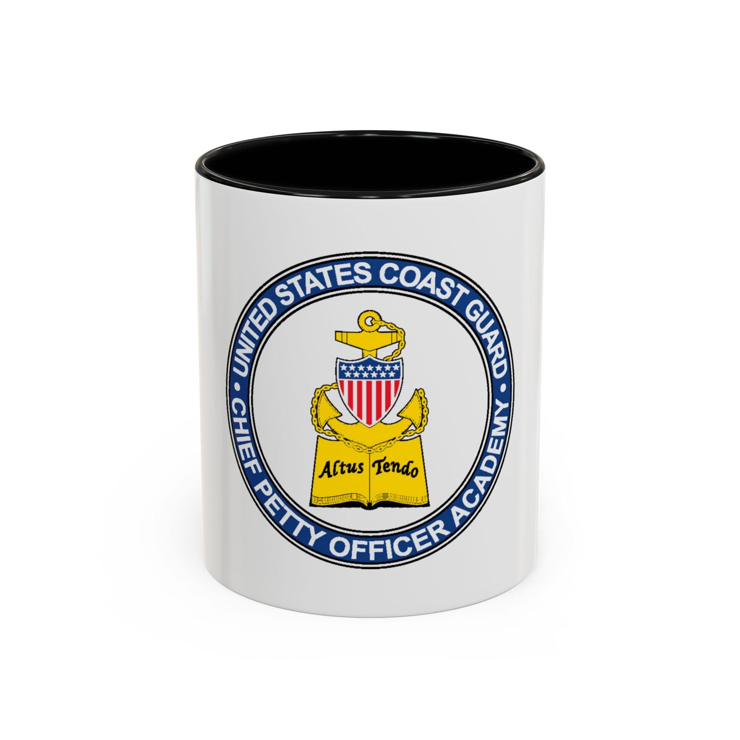 CPO Academy (U.S. Coast Guard) Accent Coffee Mug