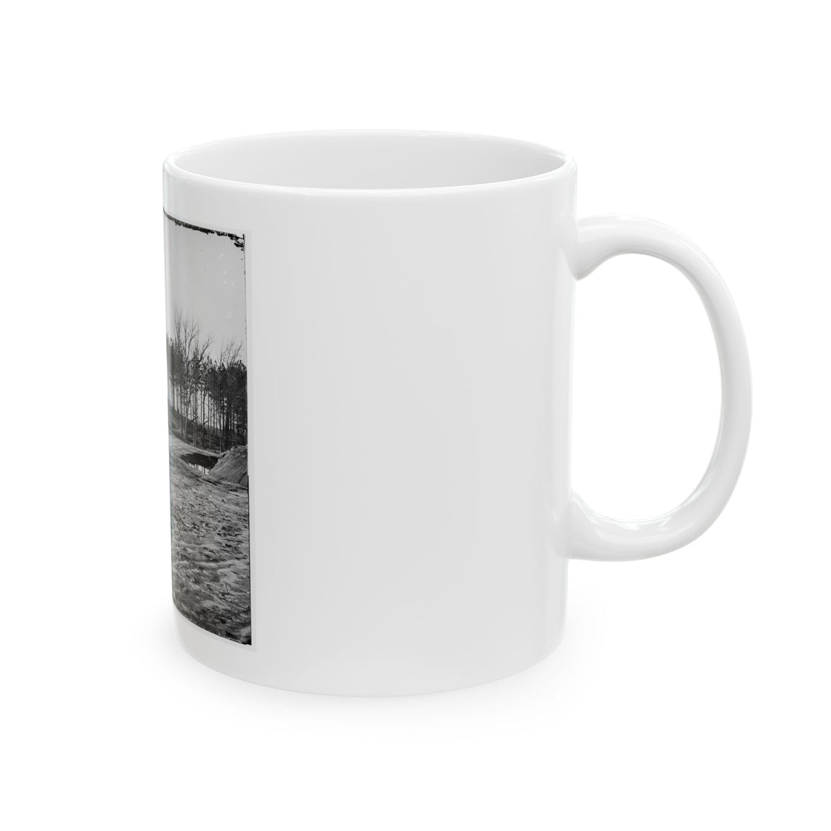 Bermuda Hundred , Virginia. View (U.S. Civil War) White Coffee Mug