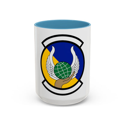 374 Force Support Squadron PACAF (U.S. Air Force) Accent Coffee Mug
