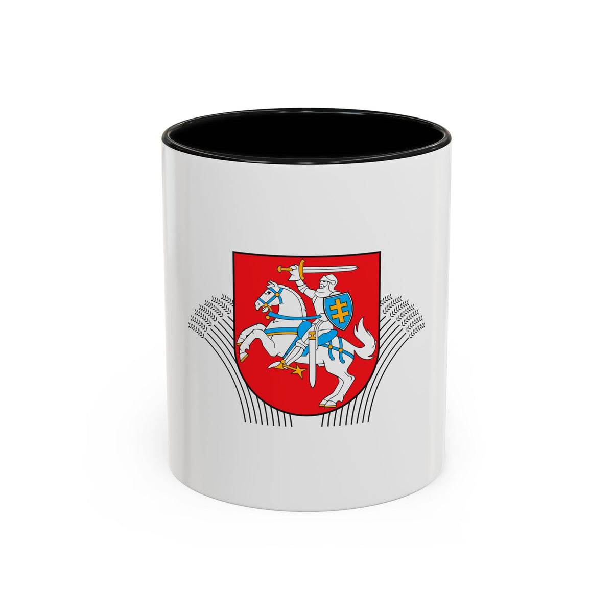 Coat of Arms of Ministry of Agriculture Lithuania - Accent Coffee Mug