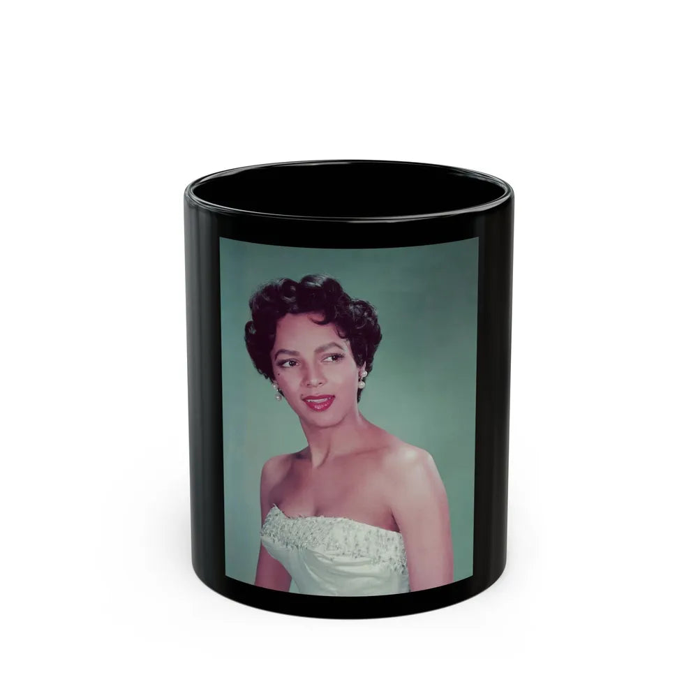 Dorothy Dandridge #11 (Vintage Female Icon) Black Coffee Mug-11oz-Go Mug Yourself