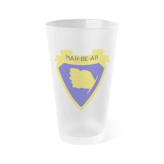 324 Cavalry Regiment (U.S. Army) Frosted Pint Glass 16oz-Go Mug Yourself