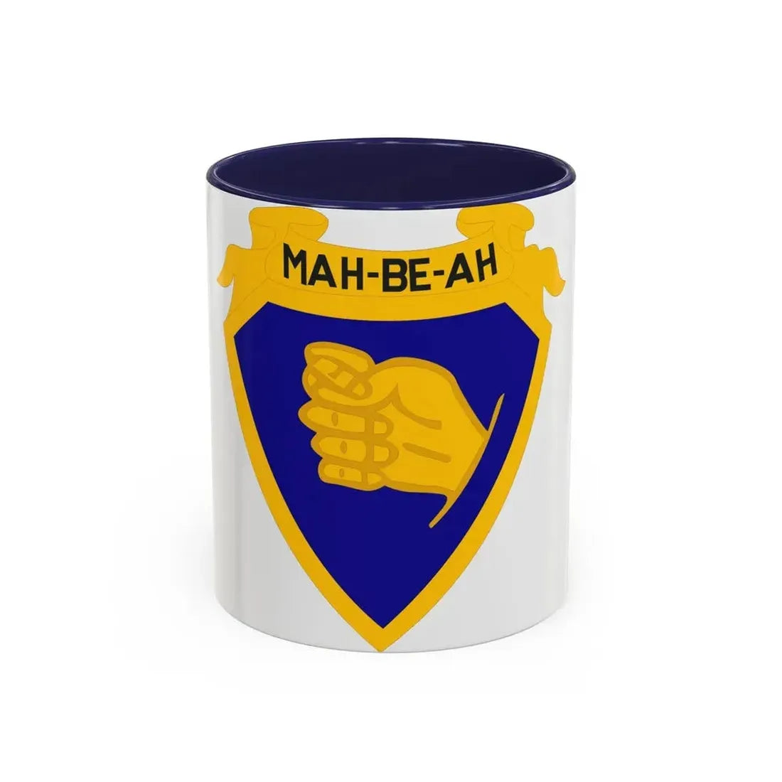 324 Cavalry Regiment (U.S. Army) Accent Coffee Mug 11oz Navy - Go Mug Yourself