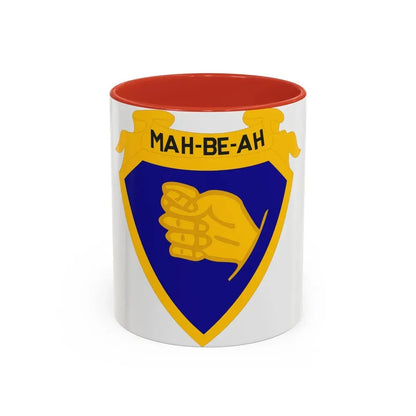 324 Cavalry Regiment (U.S. Army) Accent Coffee Mug 11oz Red - Go Mug Yourself