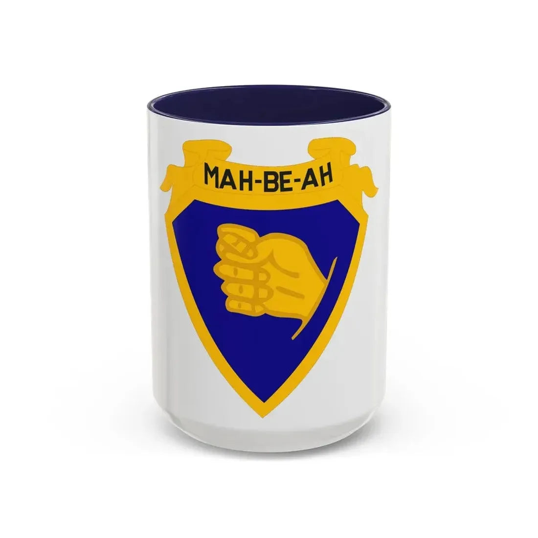 324 Cavalry Regiment (U.S. Army) Accent Coffee Mug 15oz Navy - Go Mug Yourself