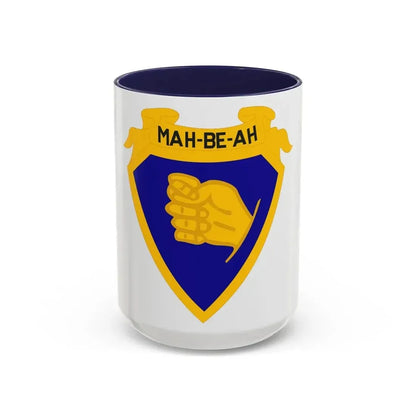 324 Cavalry Regiment (U.S. Army) Accent Coffee Mug 15oz Navy - Go Mug Yourself