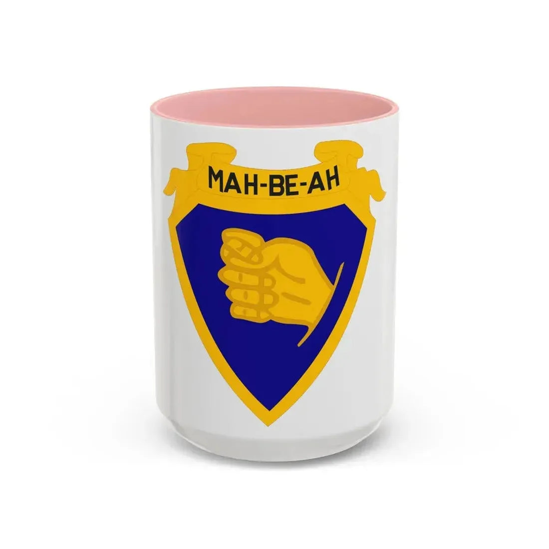 324 Cavalry Regiment (U.S. Army) Accent Coffee Mug 15oz Pink - Go Mug Yourself