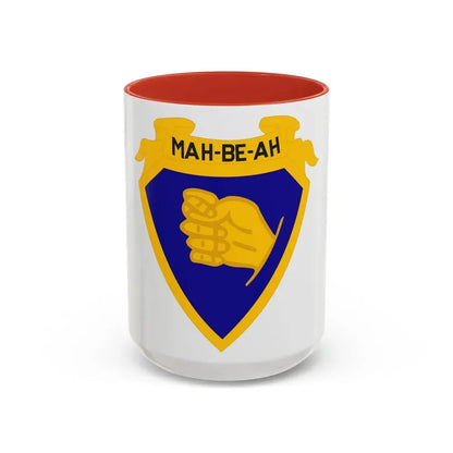 324 Cavalry Regiment (U.S. Army) Accent Coffee Mug 15oz Red - Go Mug Yourself