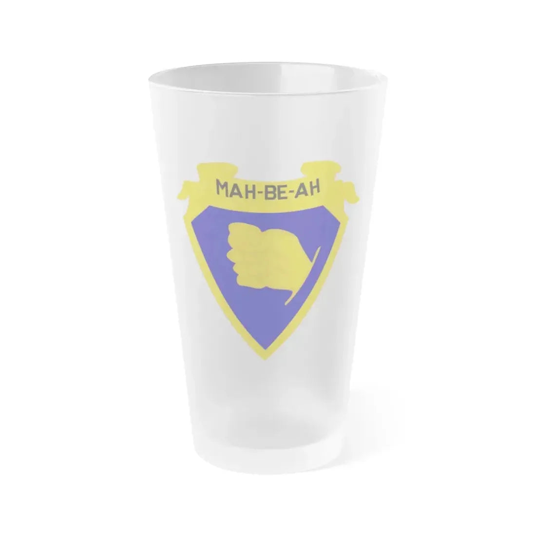 324 Cavalry Regiment (U.S. Army) Frosted Pint Glass 16oz Default Title - Go Mug Yourself