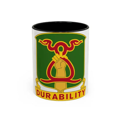 324 Military Police Battalion (U.S. Army) Accent Coffee Mug 11oz Black - Go Mug Yourself