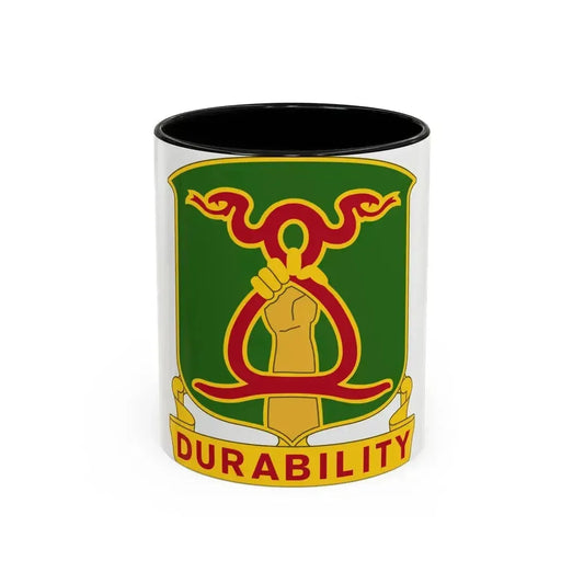 324 Military Police Battalion (U.S. Army) Accent Coffee Mug 11oz Black - Go Mug Yourself
