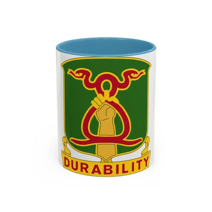 324 Military Police Battalion (U.S. Army) Accent Coffee Mug 11oz Light Blue - Go Mug Yourself