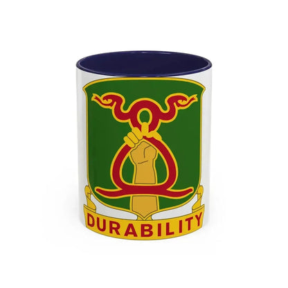 324 Military Police Battalion (U.S. Army) Accent Coffee Mug 11oz Navy - Go Mug Yourself