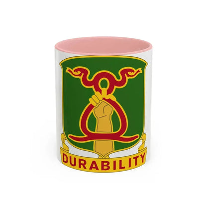 324 Military Police Battalion (U.S. Army) Accent Coffee Mug 11oz Pink - Go Mug Yourself
