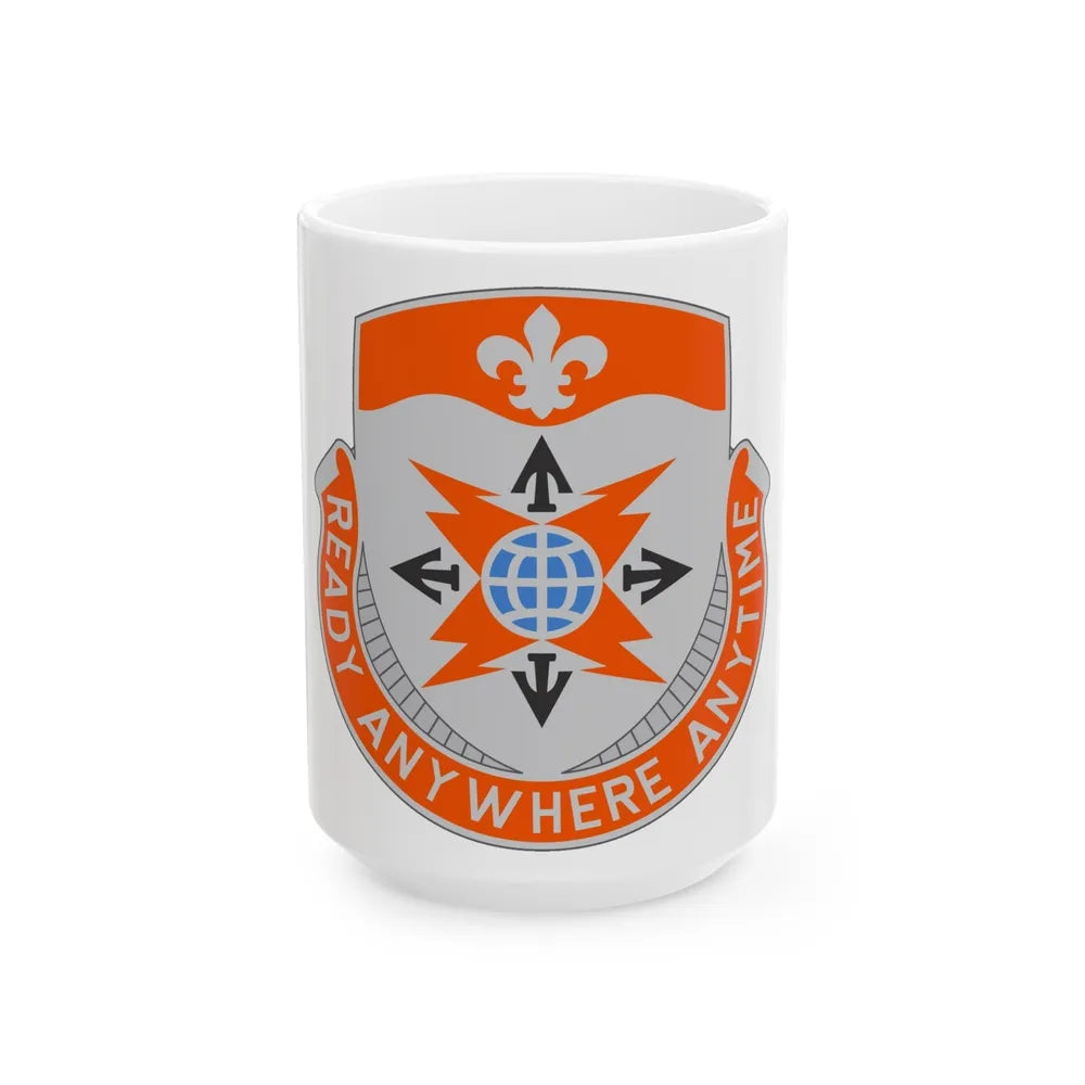 324 Signal Battalion (U.S. Army) White Coffee Mug-15oz-Go Mug Yourself