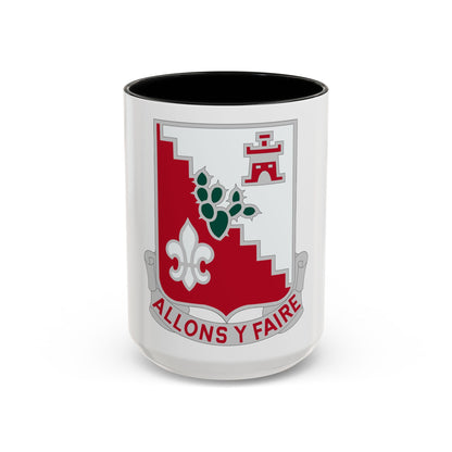 109 Engineer Battalion (U.S. Army) Accent Coffee Mug