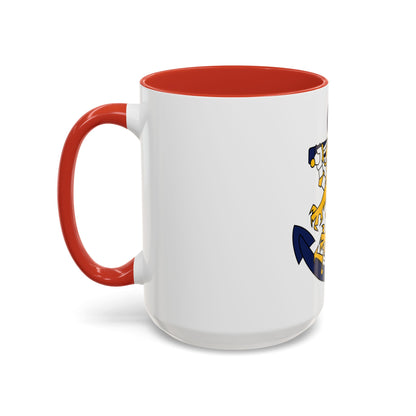Coat of Arms of Finnish Navy - Accent Coffee Mug