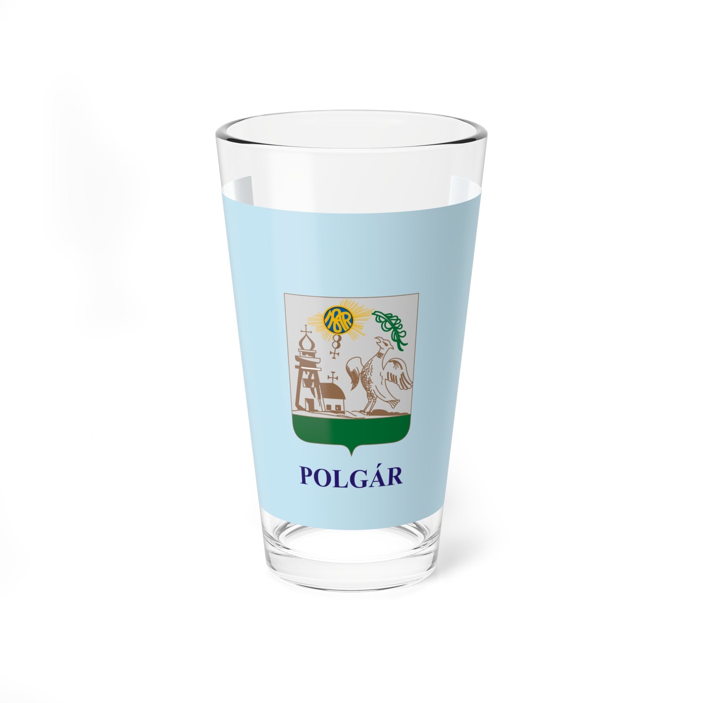 Flag of Polgar (Hungary) Pint Glass 16oz