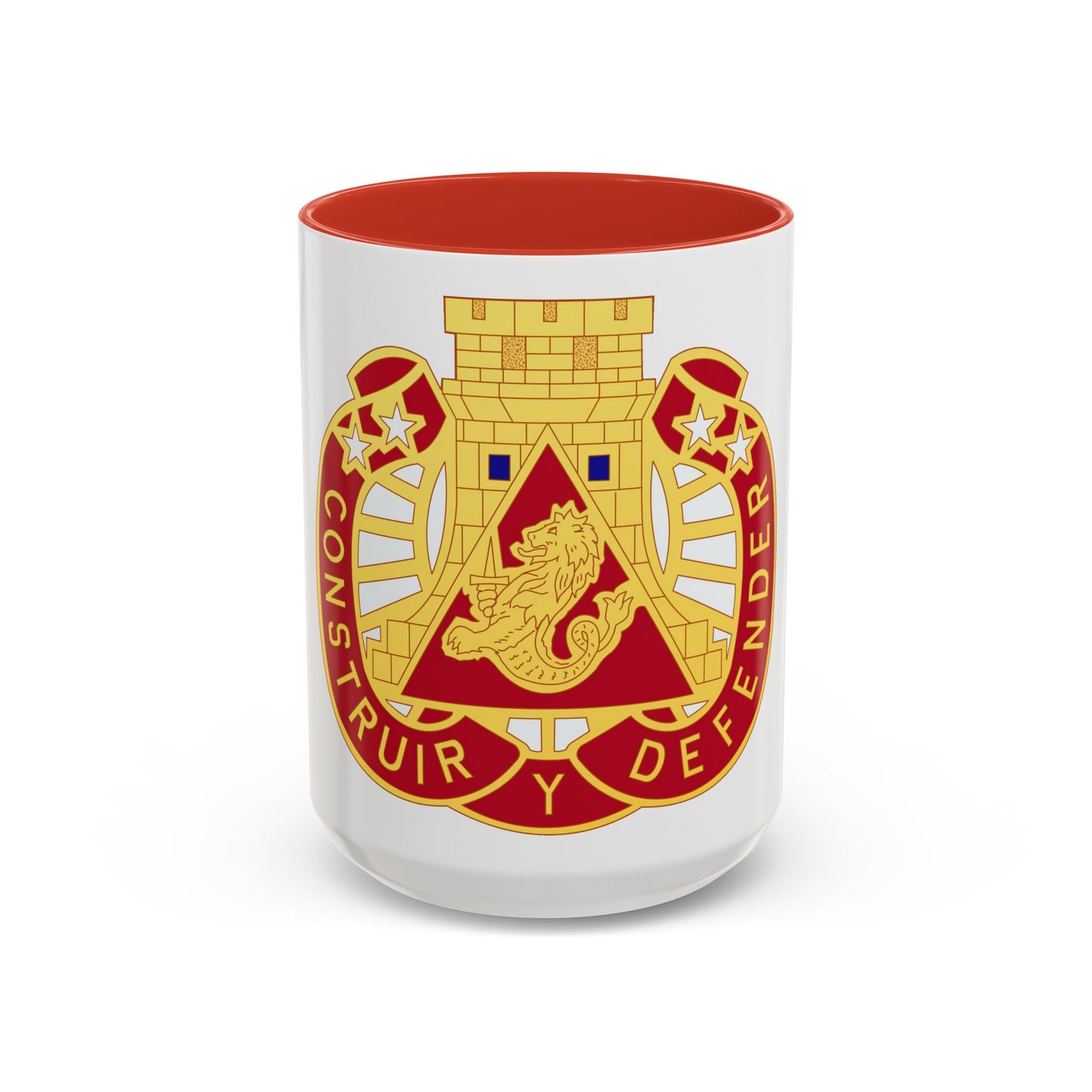 233 Engineer Group (U.S. Army) Accent Coffee Mug