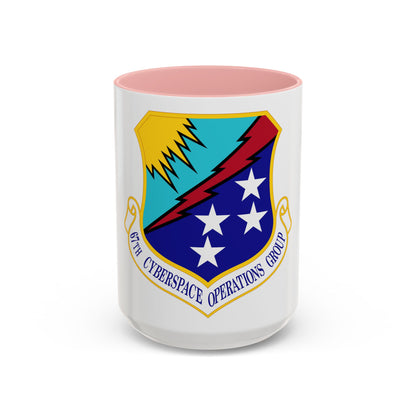 67 Cyberspace Operations Group ACC (U.S. Air Force) Accent Coffee Mug