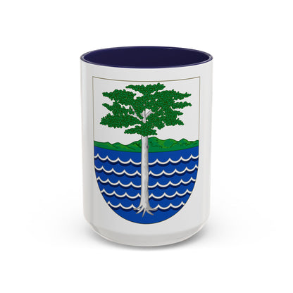 Coat of Arms of the Portuguese and Spanish Guinea - Accent Coffee Mug