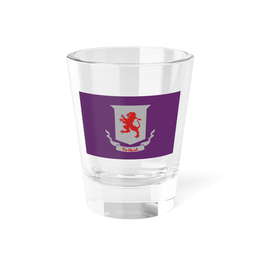 Flag of Talbot County Maryland (United States) Shot Glass 1.5oz