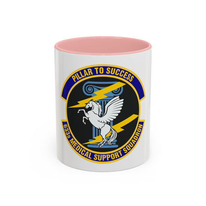 633d Medical Support Squadron (U.S. Air Force) Accent Coffee Mug