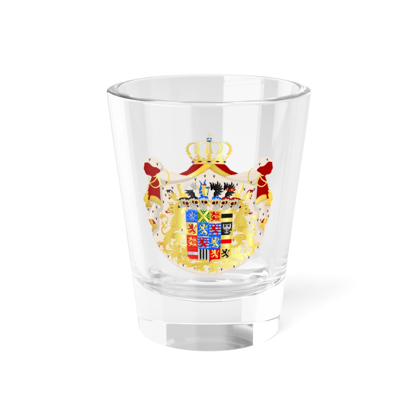 Luxemburg groot wapen 1898 (Luxembourg) (Coat of Arms) Shot Glass 1.5oz